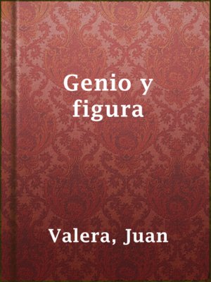 cover image of Genio y figura
